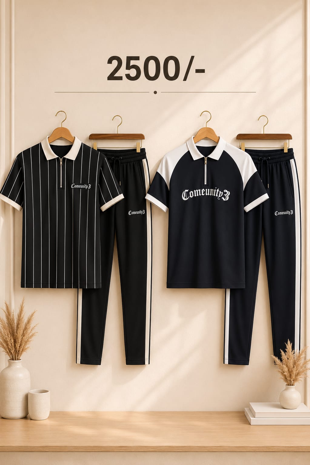 Premium Dri-Fit Summer 2 Tracksuit Set - (Buy 1 Get 1 Free Offer)