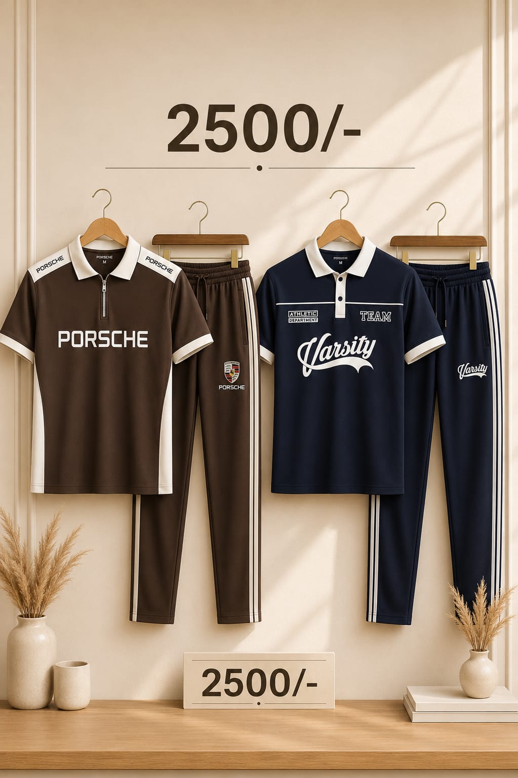 Premium Dri-Fit Summer 2 Tracksuit Set - (Buy 1 Get 1 Free Offer)