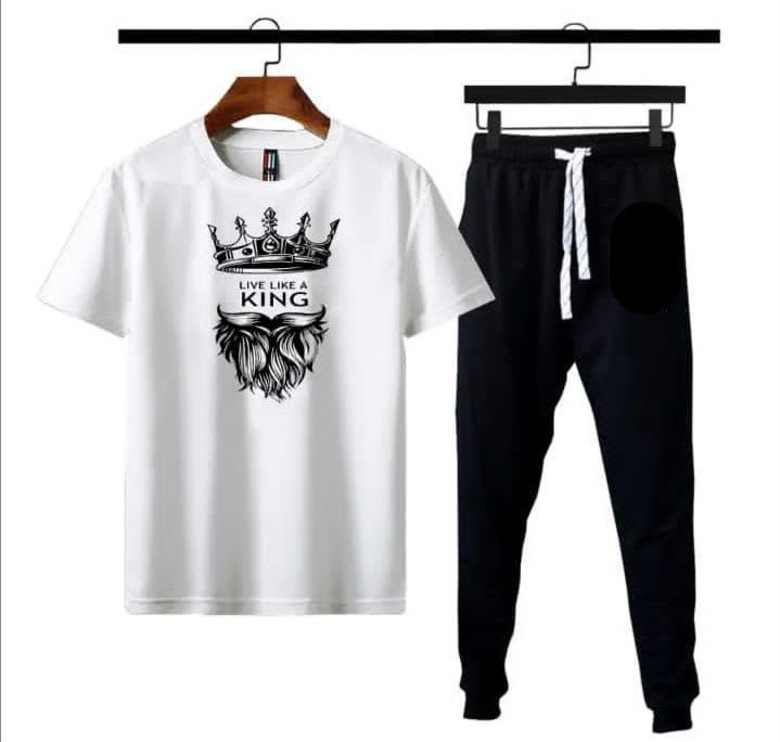 White king Print Tracksuit Co-ord Set